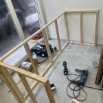店舗カウター作成